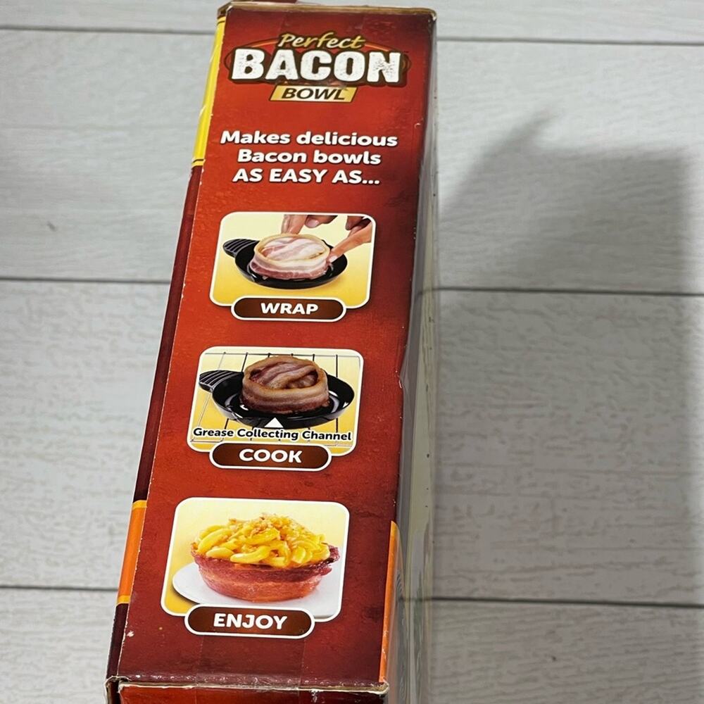 Perfect Bacon Bowl Maker New In Box - Picture 5 of 6